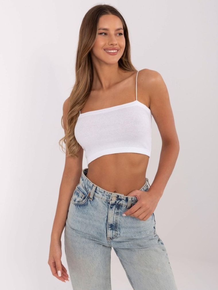 Top damski, biały, Sublevel