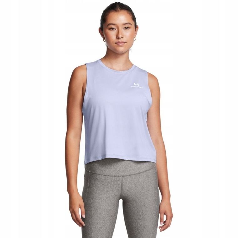 Top damski, fioletowy, Under Armour
