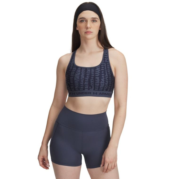 Top damski, granatowy, Under Armour