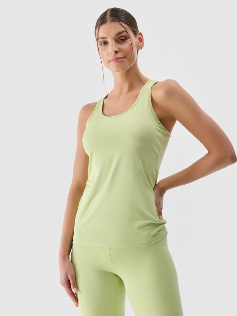 Top damski, zielony, 4F