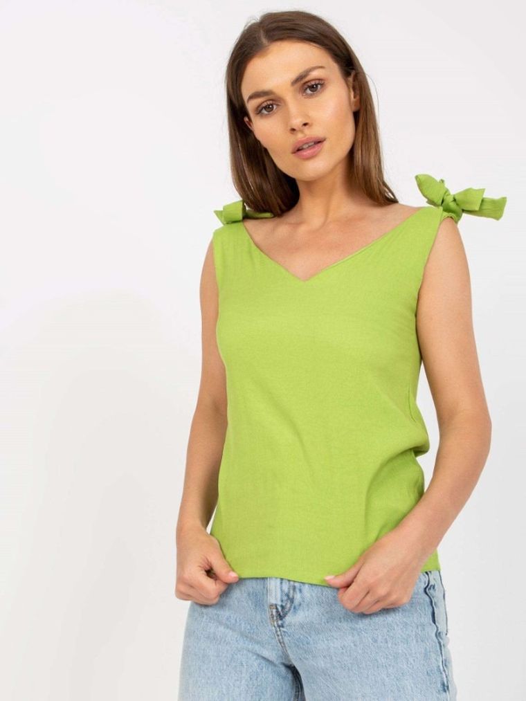 Top damski, zielony, Rue Paris