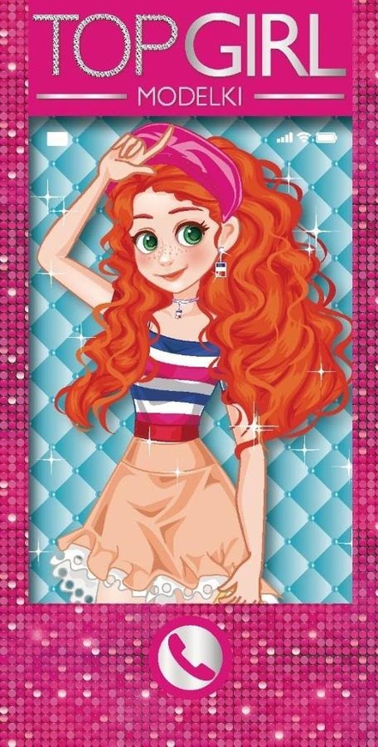 Top Girl Modelki. Książeczka telefon