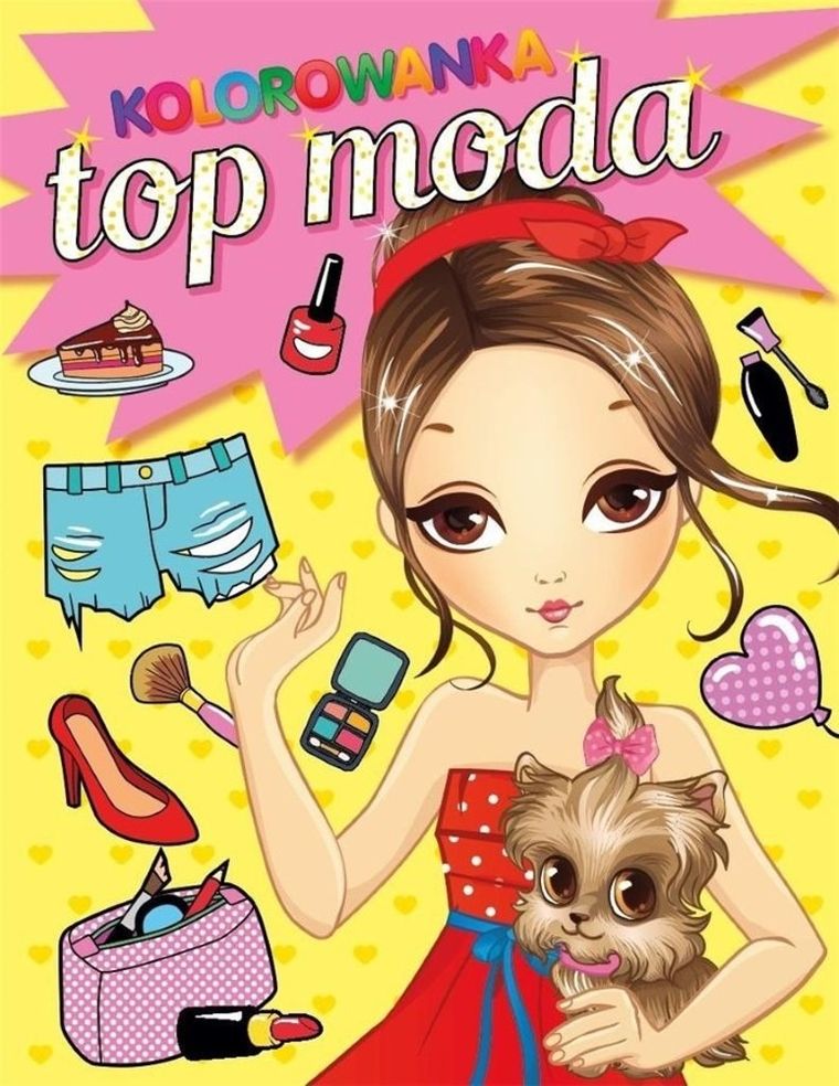 Top moda. Mam styl. Kolorowanka