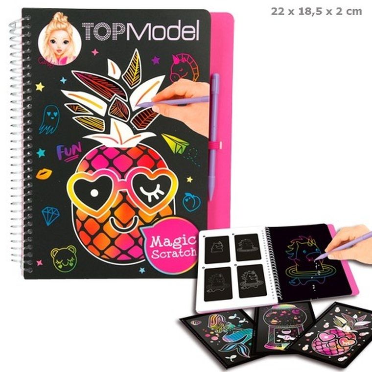 Top Model, Magic Scratch, zestaw kreatywny