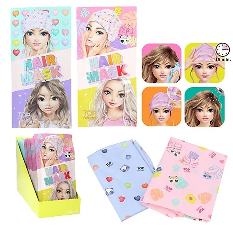 Top Model, maska do włosów, 2 wzory