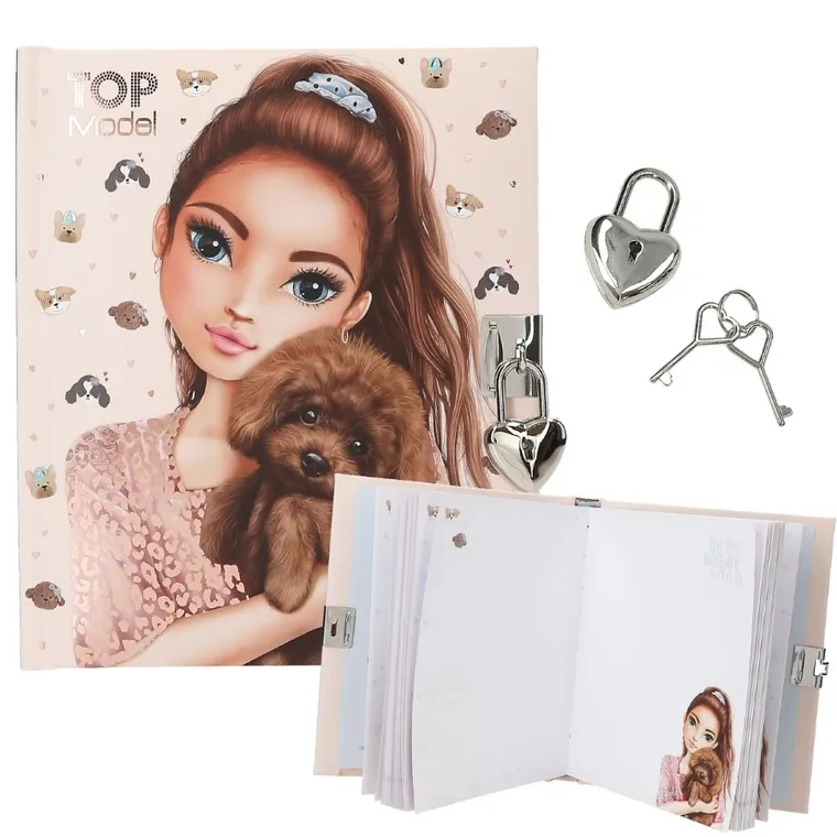 Top Model, pamiętnik na kłódkę