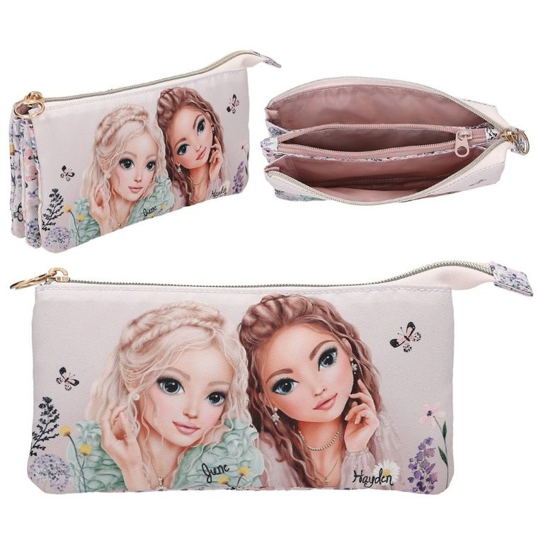 Top Model, Summer Feeling, piórnik saszetka, potrójny