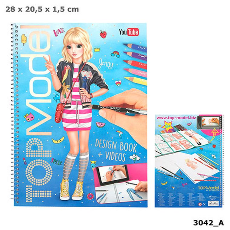 Top Model, YouTube, szkicownik kreatywny