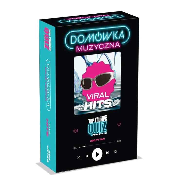 Top Trumps, Quiz, Domówka, Viral Hits, gra towarzyska