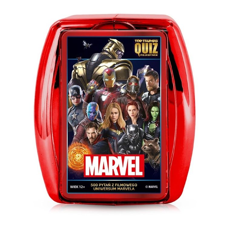 Top Trumps, Quiz, Marvel Universe, gra towarzyska