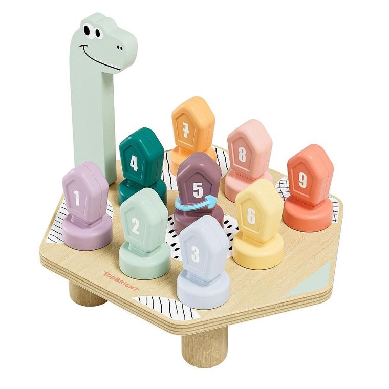 Topbright, Dino, gra do nauki kolorów i liczb