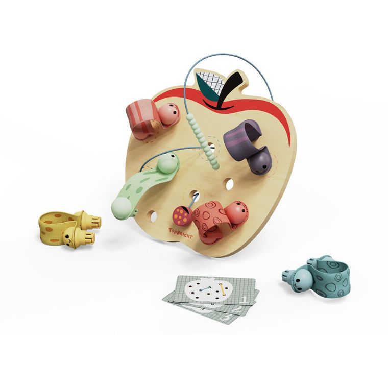 Topbright, Robaczki w jabłuszku, zabawka edukacyjna