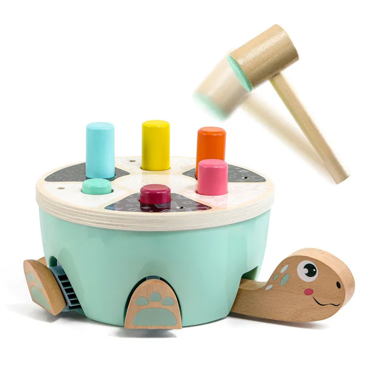 Topbright, Żółw, drewniana wbijanka