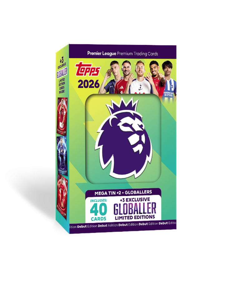 Topps, Premier League 2026, Mega Puszka, karty kolekcjonerskie