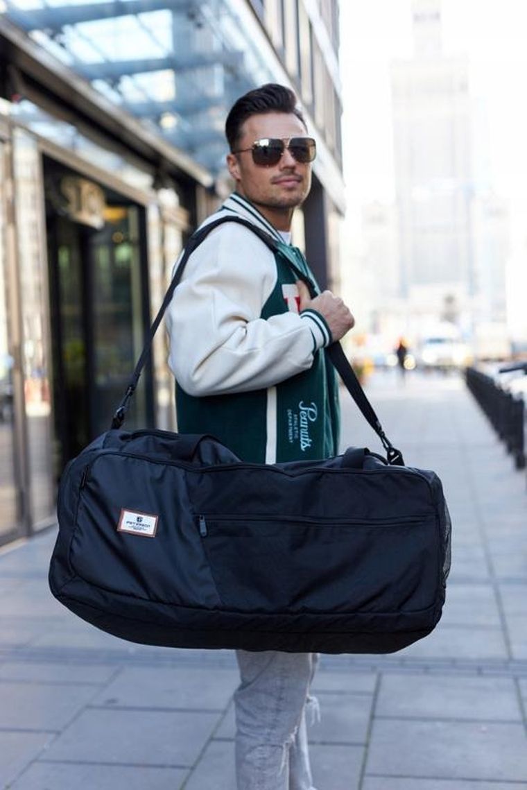 Torba podróżna, czarna, Peterson