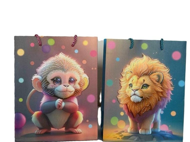 Torba prezentowa, dziecięca, rozmiar M, 1 szt.