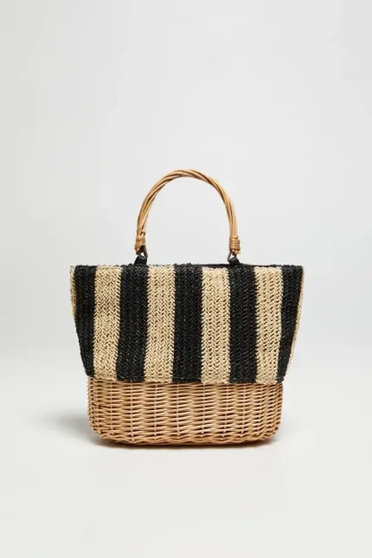 Torebka, beżowa, Moodo