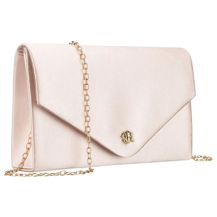 Torebka kopertówka, beżowa, Rovicky