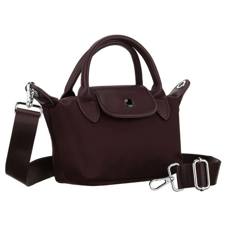 Torebka listonoszka, bordowa, Peterson