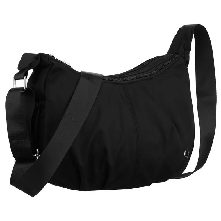 Torebka listonoszka, czarna, Peterson