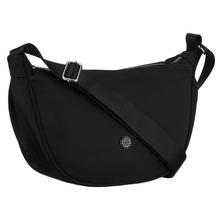 Torebka listonoszka, czarna, Peterson