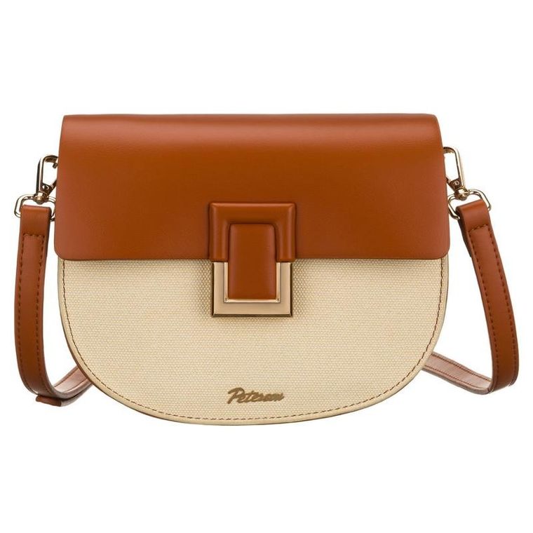 Torebka listonoszka, ecru, Peterson