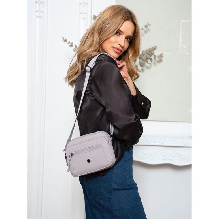 Torebka listonoszka, fioletowa, Peterson