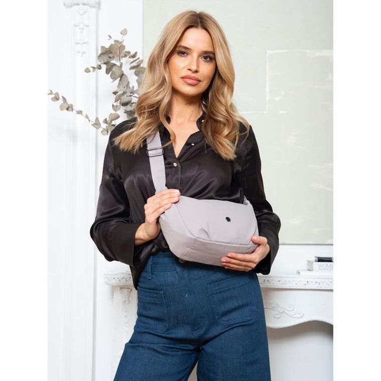 Torebka listonoszka, fioletowa, Peterson