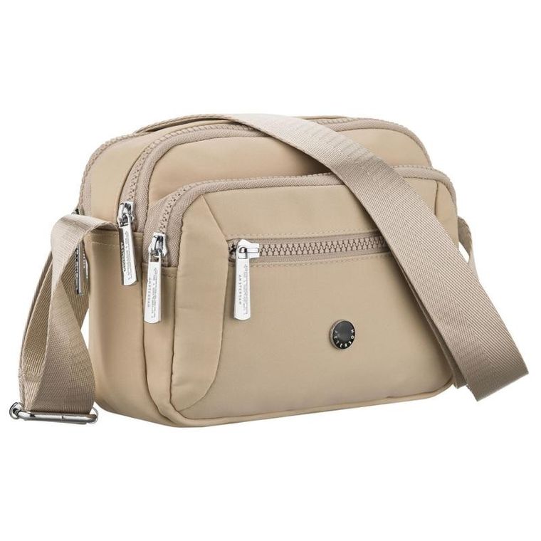 Torebka listonoszka, jasnobeżowa, Peterson