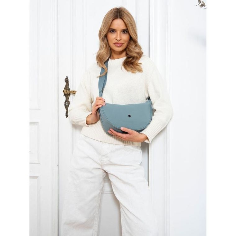 Torebka listonoszka, niebieska, Peterson