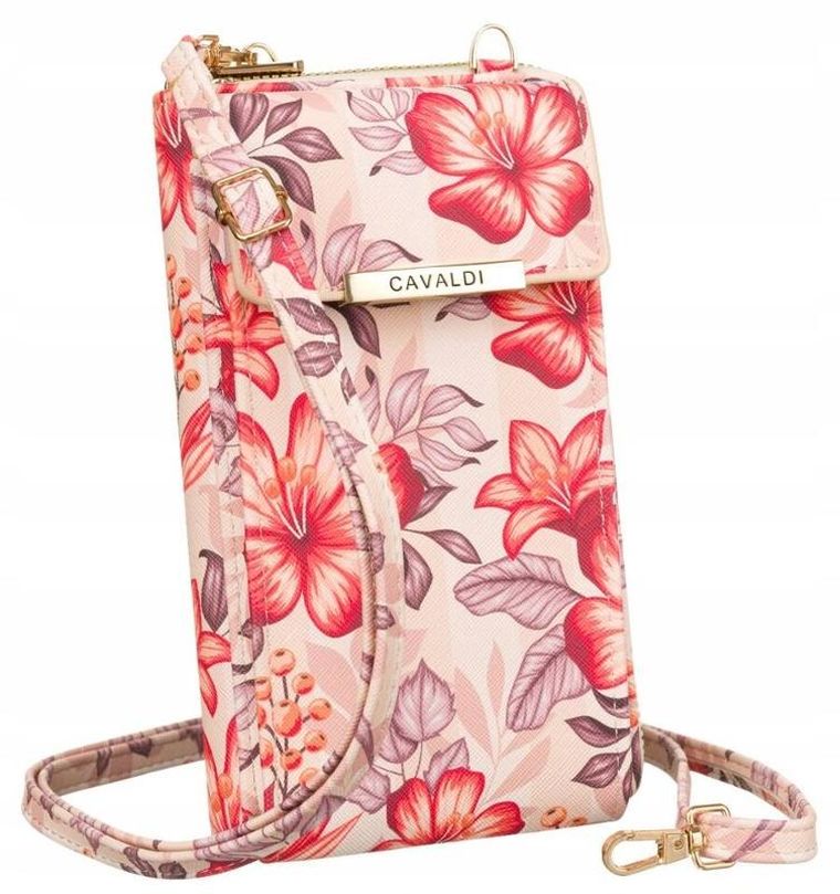 Torebka-portfel, mix, skóra ekologiczna, Cavaldi