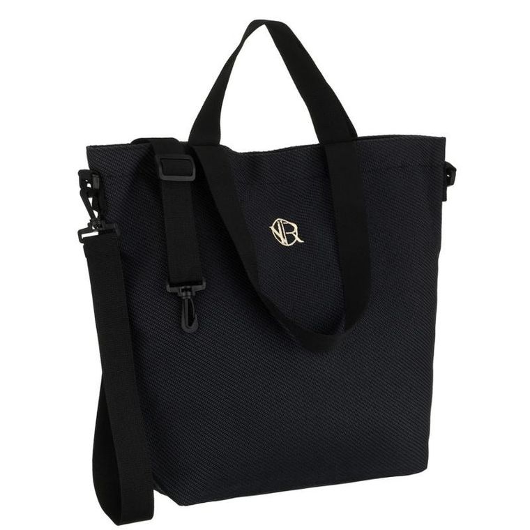 Torebka shopper, czarna, Rovicky