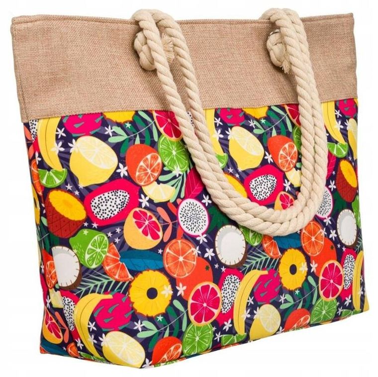 Torebka shopper, mix, plażowa
