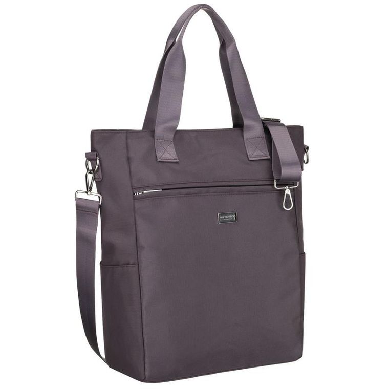 Torebka shopper, szara, Peterson