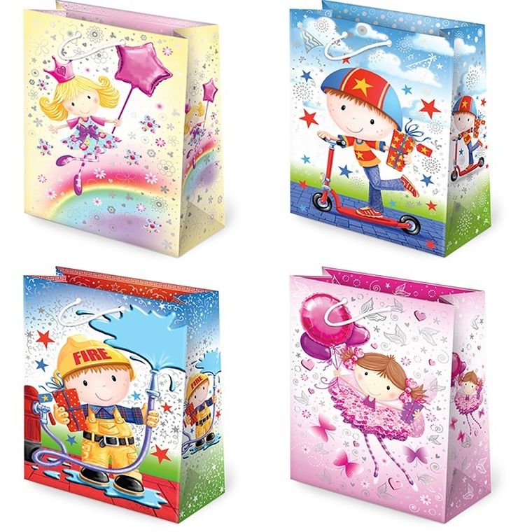 Torebki ozdobne, set 82 dzieci