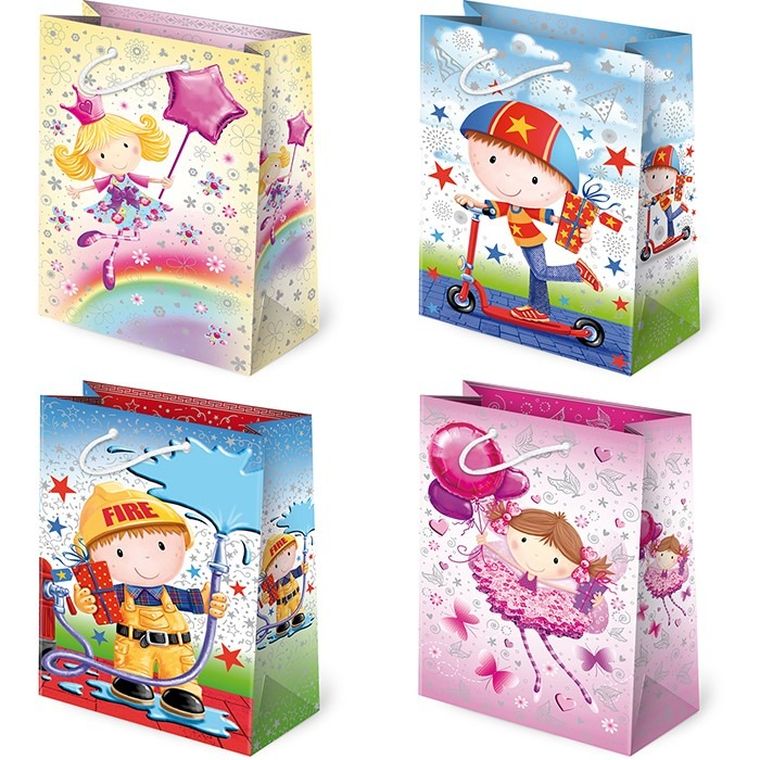 Torebki ozdobne, set 82 dzieci