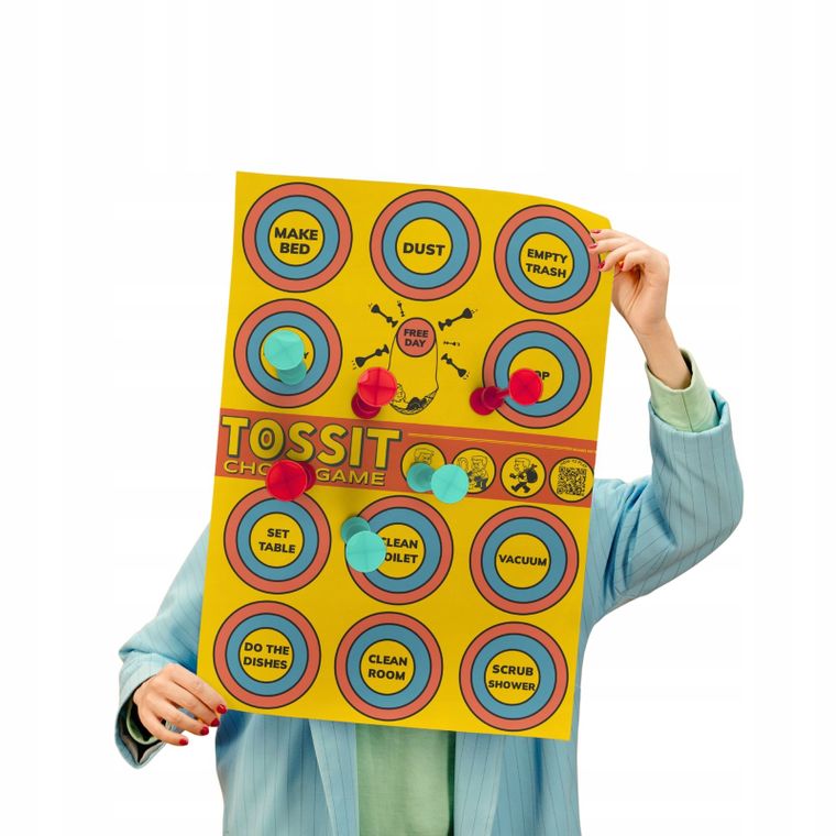 Tossit, Obowiązki & Cornhole, tarcza do rzutek