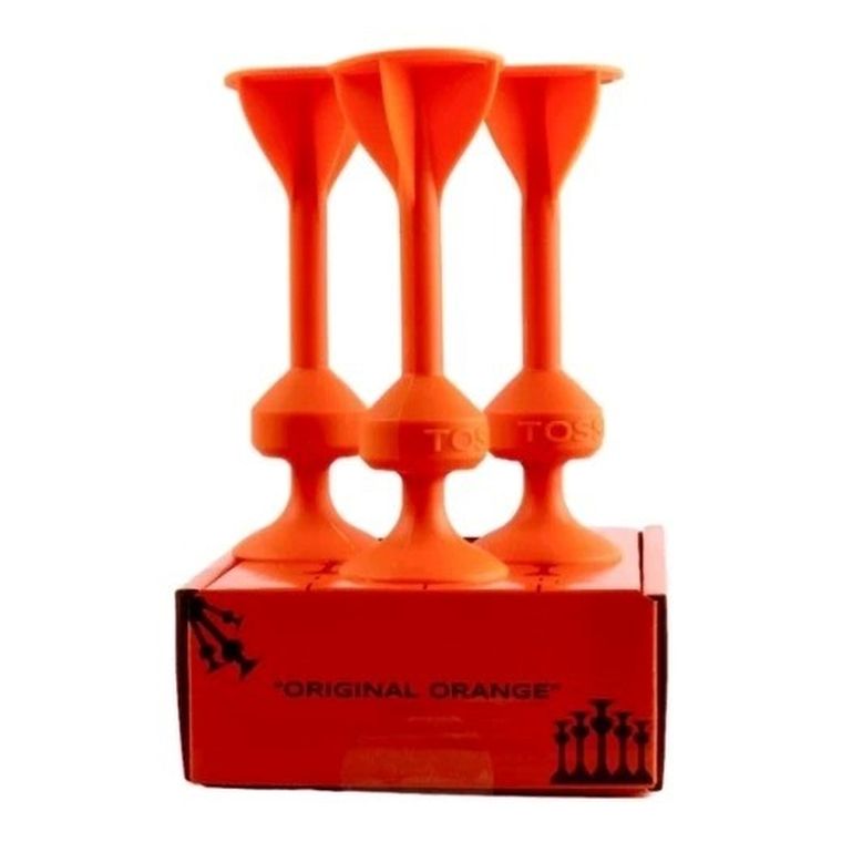 Tossit, rzutki, zestaw rozszerzający, gra zręcznościowa, pomarańcz, 3 elementy