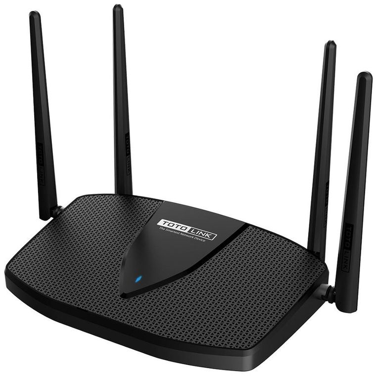 Totolink, X5000R, router WiFi, WiFi6 AX1800 Dual Band, 5xRJ45 1000Mb/s