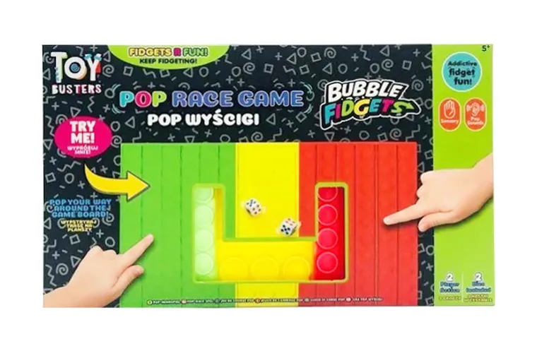 Toy Busters, pop wyścigi, gra zręcznościowa