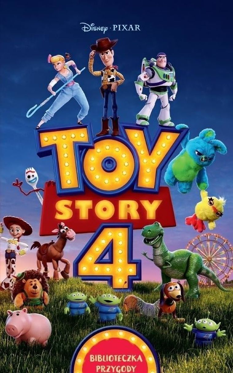 Toy Story 4. Biblioteczka Przygody