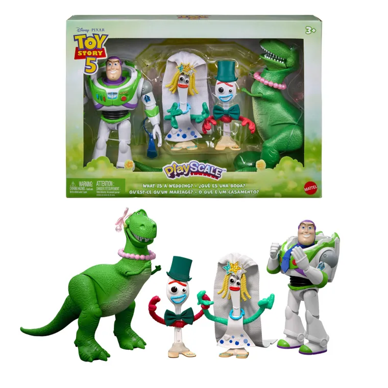 Toy Story 5, PlayScale, zestaw 4 figurek
