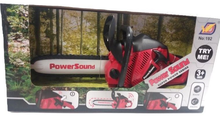 Toys, interaktywna piła łańcuchowa