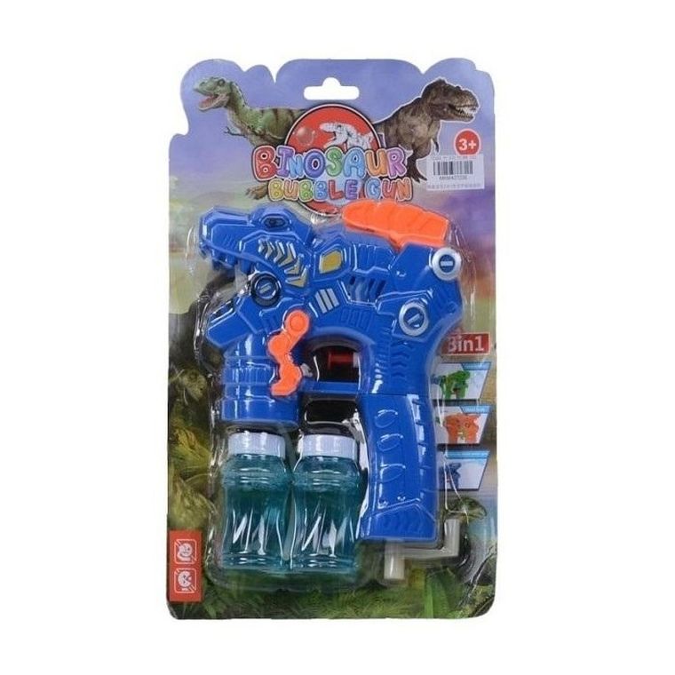 Toys, pistolet do baniek mydlanych, dinozaur
