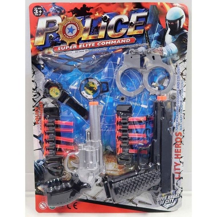 Toys, zestaw policyjny