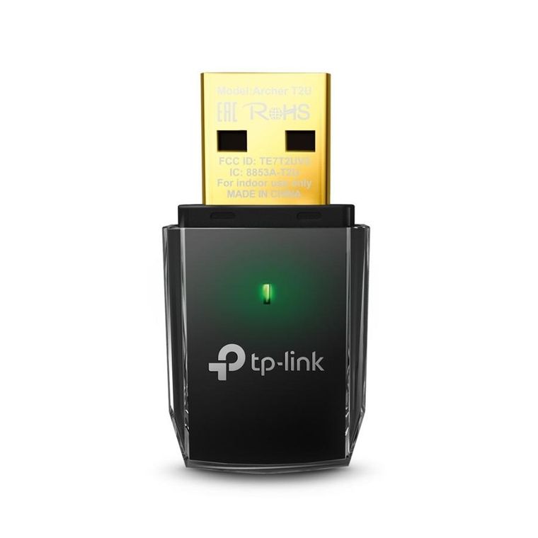 TP-Link, Archer, karta sieciowa, T2U (USB 2.0)