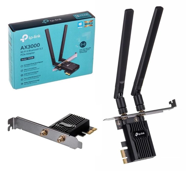 TP-Link, Archer, karta sieciowa, TX55E
