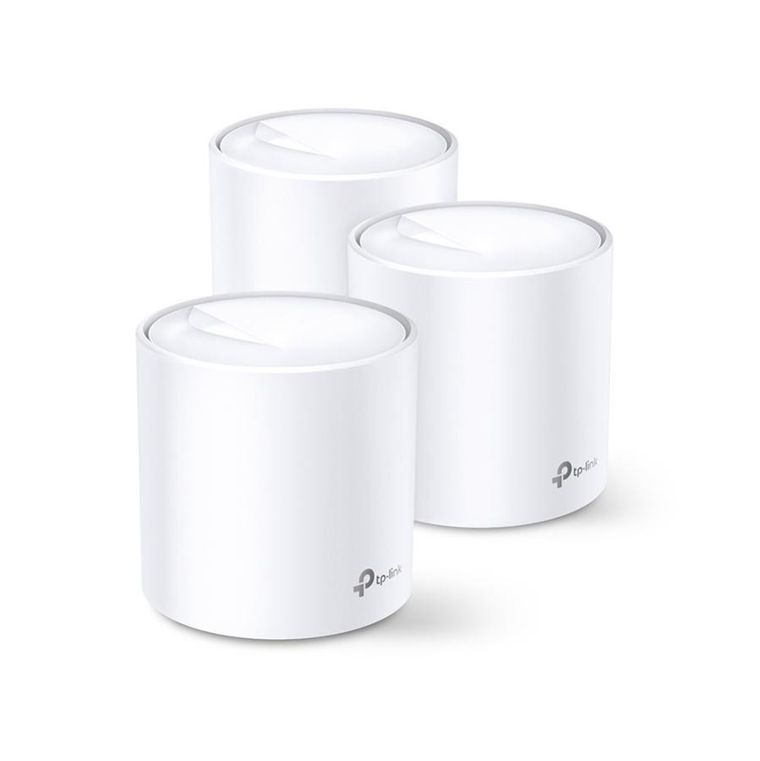TP-Link, Deco X20 3-Pack, System Mesh, AX1800, Dual Band, OFDMA, MU-MIMO, 2x RJ45 1000Mb/s