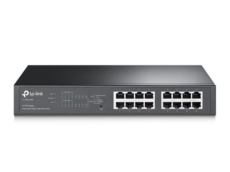TP-Link, switch, TL-SG1016PE, 16x 10/100/1000Mbps