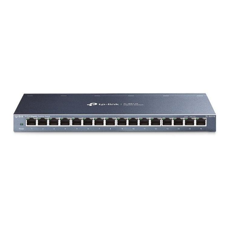 TP-Link, switch, TL-SG116, 16x 10/100/1000Mbps